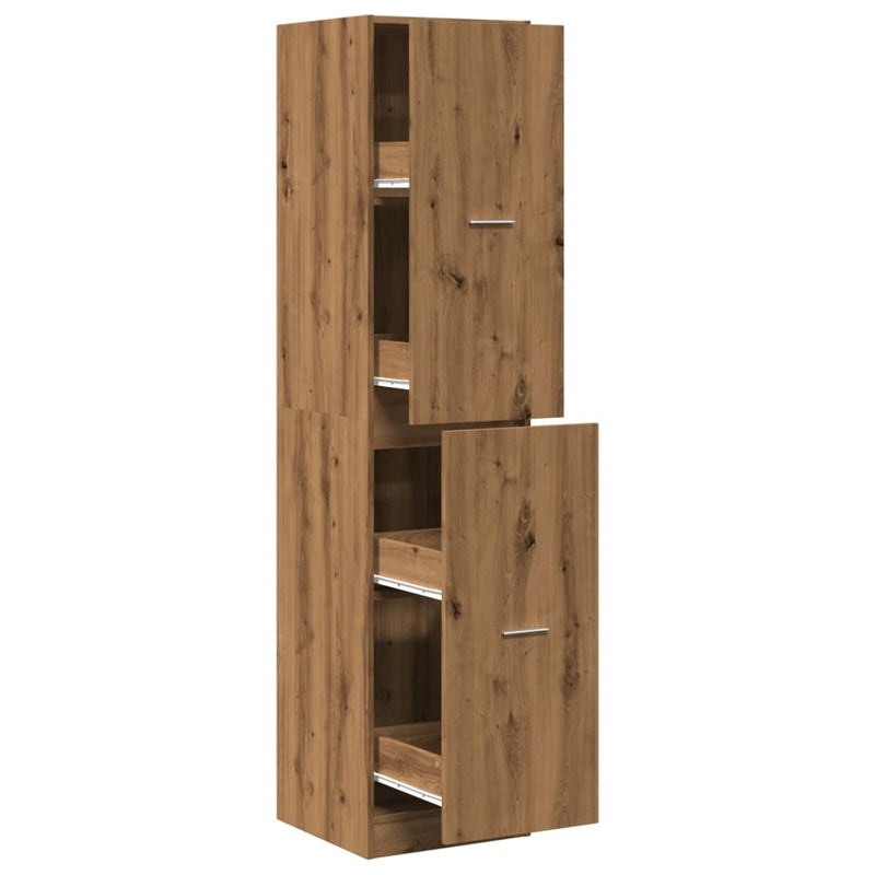 Apothekerschrank Artisan-Eiche 40x41x174,5 cm Holzwerkstoff