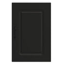 Küchen-Hängeschrank Kalmar Holzwerkstoff Schwarz
