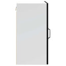 Küchen-Hängeschrank Kalmar Holzwerkstoff Schwarz