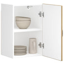 Küchen-Hängeschrank Kalmar Artisan-Eiche Holzwerkstoff Eiche Handwerklich