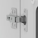 Küchen-Hängeschrank Mit Glastür Kalmar Holzwerkstoff Schwarz
