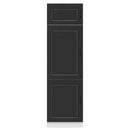 Küchenschrank Kalmar Holzwerkstoff Schwarz