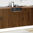 Geschirrspülerblende Kalmar Braun Eichen-Optik 45X1,5X67 Cm Braune Eiche