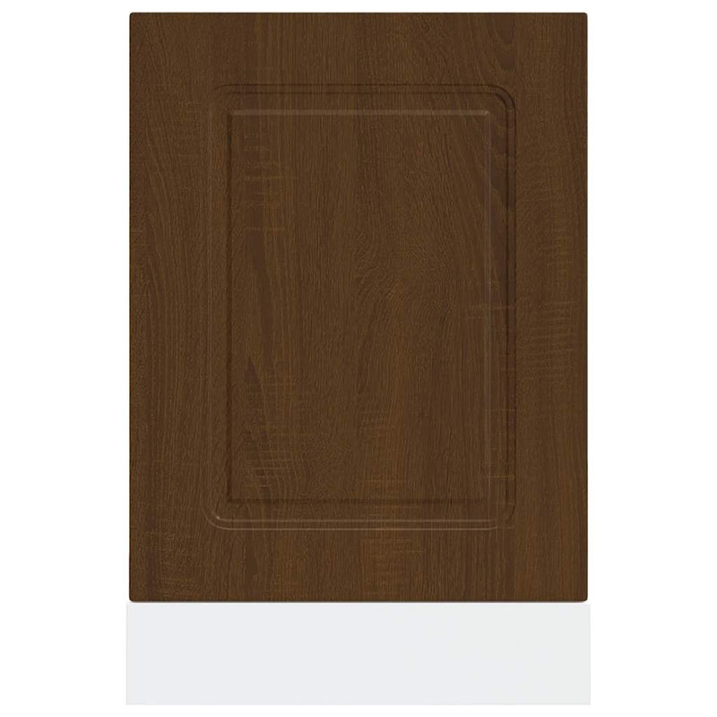 Geschirrspülerblende Kalmar Braun Eichen-Optik 45X1,5X67 Cm Braune Eiche