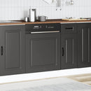 Geschirrspülerblende Kalmar 60X1,5X67 Cm Holzwerkstoff Schwarz