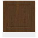 Geschirrspülerblende Kalmar Braun Eichen-Optik 60X1,5X67 Cm Braune Eiche