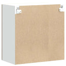 Küchen-Hängeschrank Mit Glastür Sonoma-Eiche Holzwerkstoff Sonoma Eiche