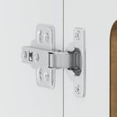 Küchen-Hängeschrank Mit Glastür Holzwerkstoff Räuchereiche