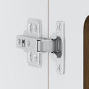 Küchen-Hängeschrank Mit Glastür Kalmar Braun Eichen-Optik Braune Eiche
