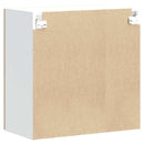 Küchen-Hängeschrank Mit Glastür Artisan-Eiche Holzwerkstoff Eiche Handwerklich