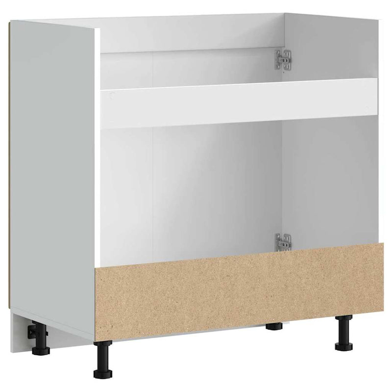 Spülenunterschrank Lucca Artisan-Eiche Holzwerkstoff Eiche Handwerklich