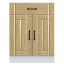 Küchen-Unterschrank Lucca Sonoma-Eiche Holzwerkstoff Sonoma Eiche