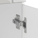 Küchen-Unterschrank Lucca Holzwerkstoff Hochglanz-Weiß
