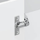 Küchen-Eckunterschrank Lucca Holzwerkstoff Hochglanz-Weiß