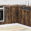 Küchen-Eckunterschrank Lucca Holzwerkstoff Räuchereiche