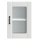 Küchen-Hängeschrank Mit Glastür Lucca Weiß