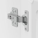Küchen-Hängeschrank Mit Glastür Lucca Weiß