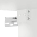 Küchen-Hängeschrank Mit Glastür Lucca Weiß