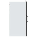 Küchen-Hängeschrank Mit Glastür Lucca Schwarz