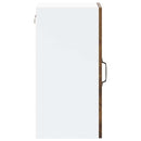 Küchen-Hängeschrank Mit Glastür Lucca Räuchereiche