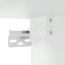 Küchen-Hängeschrank Mit Glastür Lucca -Optik Altholz
