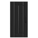 Küchen-Hängeschrank Lucca Holzwerkstoff Schwarz