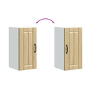 Küchen-Hängeschrank Lucca Sonoma-Eiche Holzwerkstoff Sonoma Eiche
