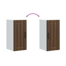 Küchen-Hängeschrank Lucca Braun Eichen-Optik Holzwerkstoff Braune Eiche