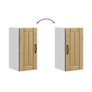 Küchen-Hängeschrank Lucca Artisan-Eiche Holzwerkstoff Eiche Handwerklich