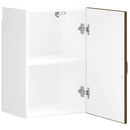 Küchen-Hängeschrank Lucca Braun Eichen-Optik Holzwerkstoff Braune Eiche