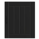 Küchen-Hängeschrank Lucca Holzwerkstoff Schwarz