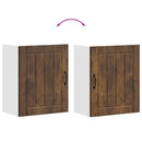 Küchen-Hängeschrank Lucca Holzwerkstoff Räuchereiche