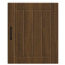 Küchen-Hängeschrank Lucca Braun Eichen-Optik Holzwerkstoff Braune Eiche