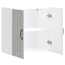 Küchen-Hängeschrank Lucca Holzwerkstoff Weiß