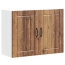Küchen-Hängeschrank Lucca -Optik Holzwerkstoff Altholz