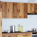 Küchen-Hängeschrank Lucca -Optik Holzwerkstoff Altholz