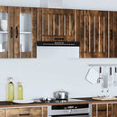 Küchen-Hängeschrank Lucca Holzwerkstoff Räuchereiche