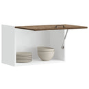 Küchen-Hängeschrank Lucca Braun Eichen-Optik Holzwerkstoff Braune Eiche