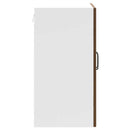 Küchen-Hängeschrank Mit Glastür Lucca Braun Eichen-Optik Braune Eiche