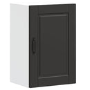 Küchen-Hängeschrank Porto Holzwerkstoff Schwarz