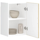 Küchen-Hängeschrank Porto Sonoma-Eiche Holzwerkstoff Sonoma Eiche