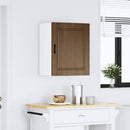 Küchen-Hängeschrank Porto Braun Eichen-Optik Holzwerkstoff Braune Eiche