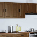 Küchen-Hängeschrank Porto Braun Eichen-Optik Holzwerkstoff Braune Eiche