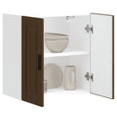 Küchen-Hängeschrank Porto Braun Eichen-Optik Holzwerkstoff Braune Eiche