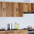 Küchen-Hängeschrank Porto -Optik Holzwerkstoff Altholz