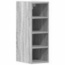 Hängeschrank 20X29,5X60 Cm Holzwerkstoff Grau Sonoma