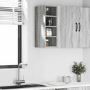 Hängeschrank 20X29,5X60 Cm Holzwerkstoff Grau Sonoma