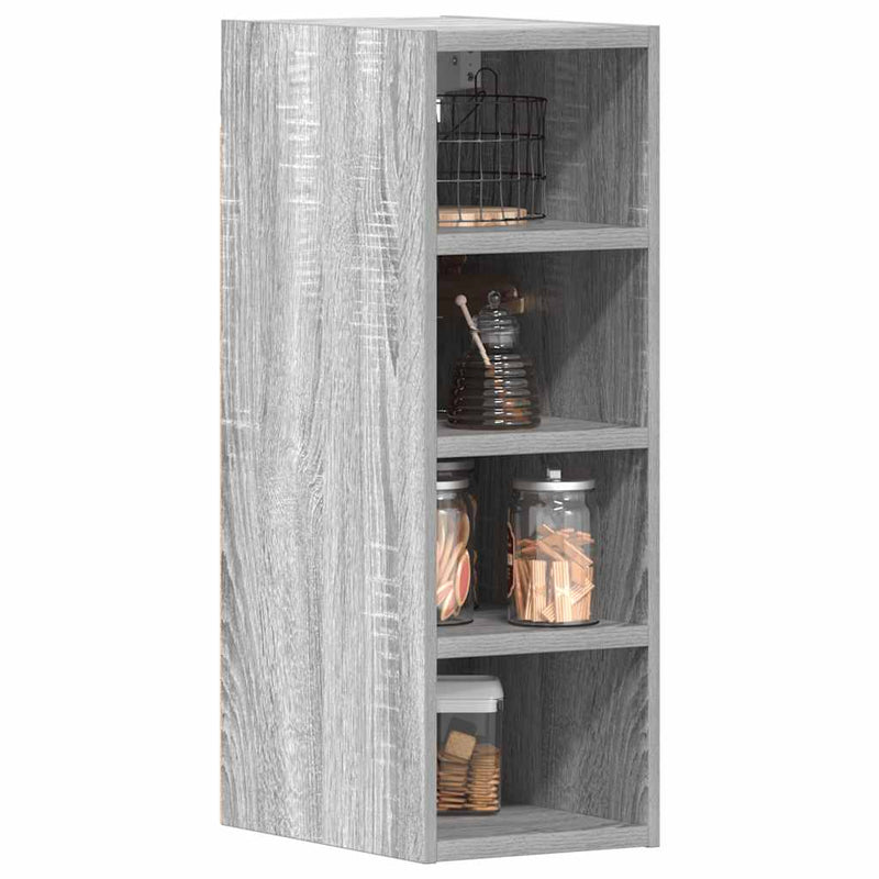 Hängeschrank 20X29,5X60 Cm Holzwerkstoff Grau Sonoma