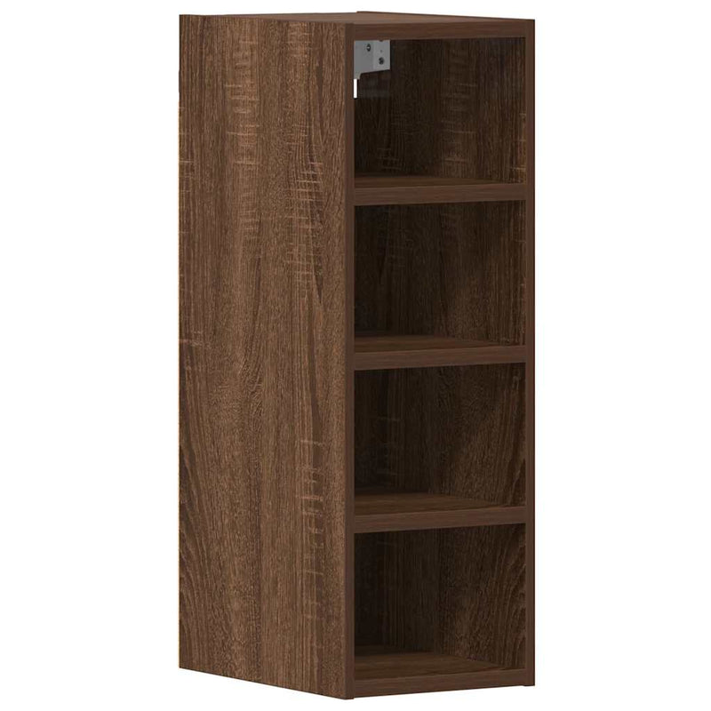 Hängeschrank Braun Eichen-Optik 20X29,5X60 Cm Holzwerkstoff Braune Eiche