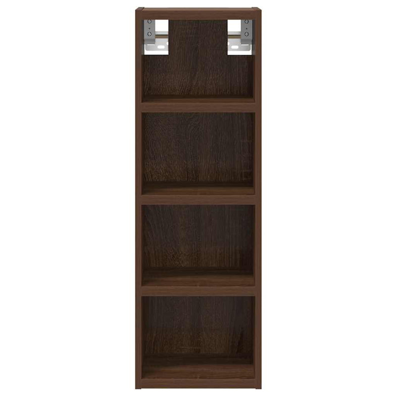 Hängeschrank Braun Eichen-Optik 20X29,5X60 Cm Holzwerkstoff Braune Eiche